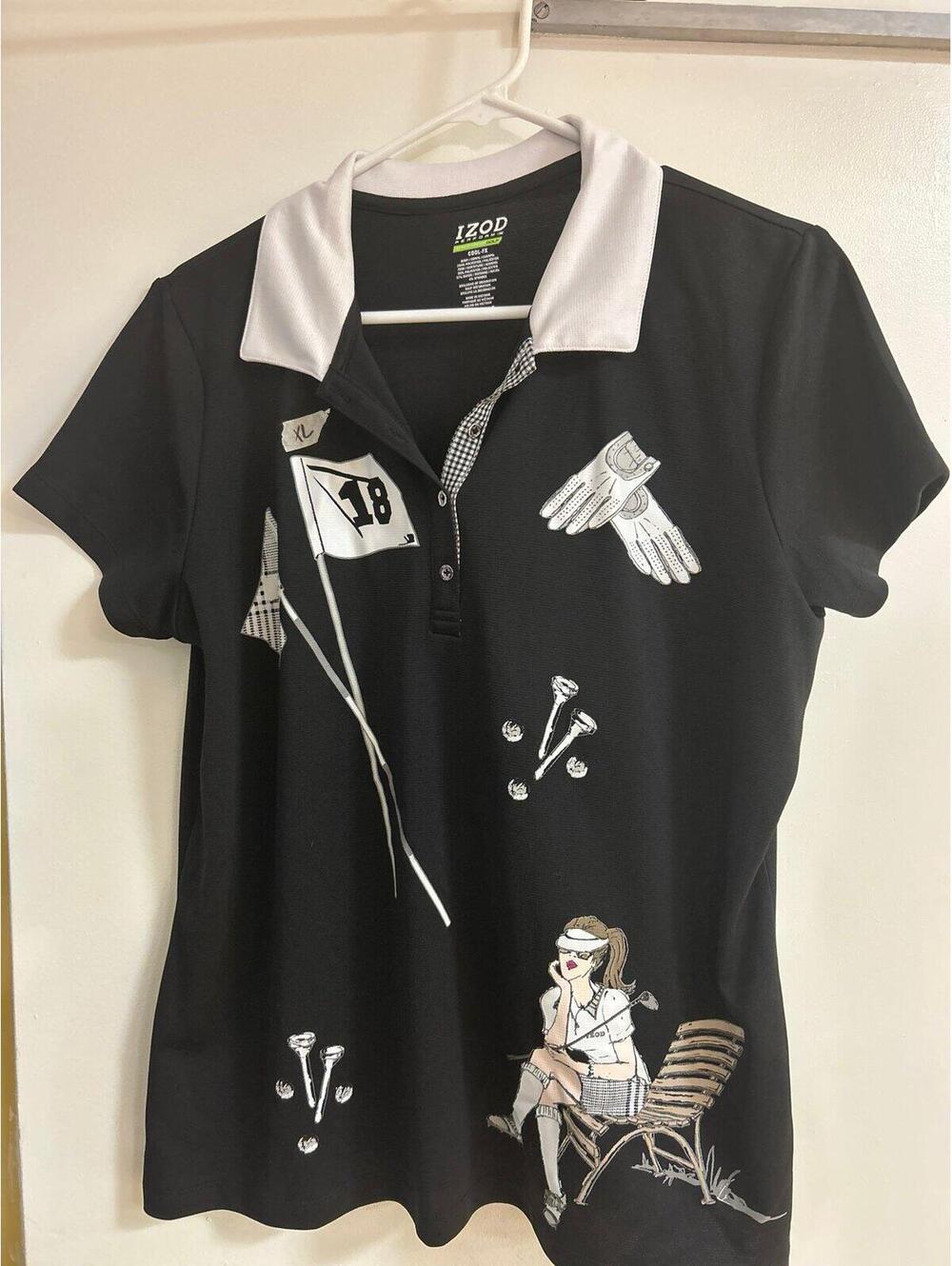 Izod Designer Golf Shirt for Women